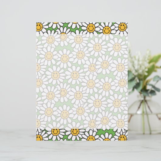Daisy Flowers Pattern (Standing Front)
