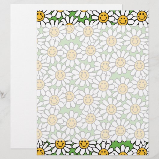 Daisy Flowers Pattern (Front/Back)