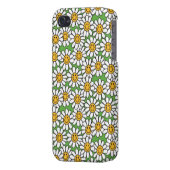 Daisy Flowers Pattern iPhone Case (Back Left)