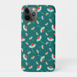 Daisy Flowers Pattern-Jade Green iPhone 11 Pro Case