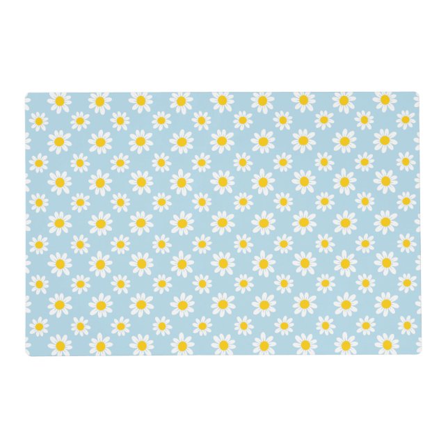 Daisy flowers placemat (Front)