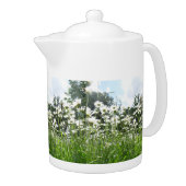 Daisy Flowers Teapot (Right)
