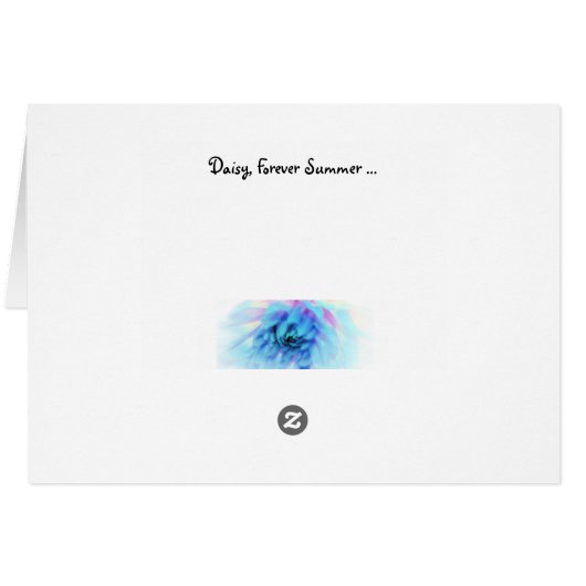 Daisy,   Forever Summer ( card ) (Back Horizontal)