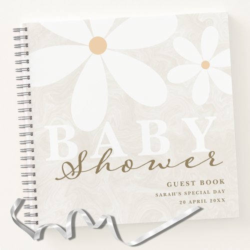 Daisy Garden Baby Shower Gender Neutral Guest Book