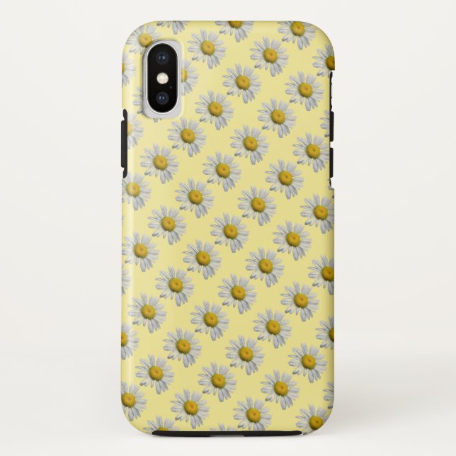 Daisy Garden Flowers Floral iPhone X Case (Back)