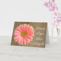 Daisy Get Well Comfort Card