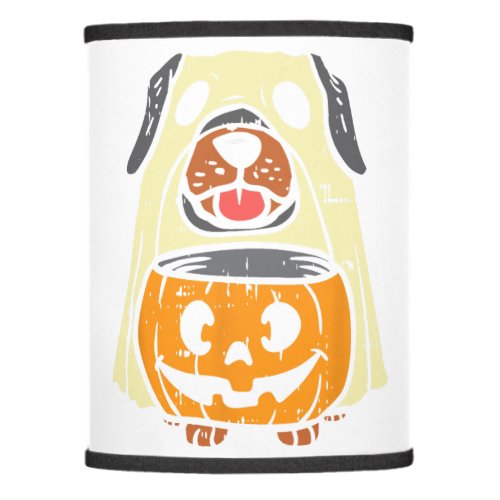 Daisy Ghost Cat Groovy Halloween Spooky Vintage Fl Lamp Shade