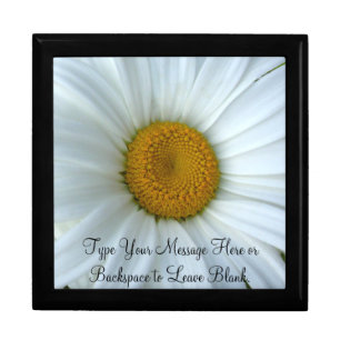 Daisy Gift Box Personalized Daisy Jewelry Box
