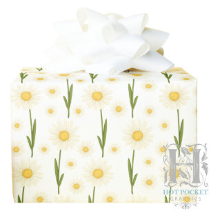Daisy Gift Wrapping Paper
