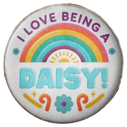 Daisy Girl Scouting Dipped Oreo
