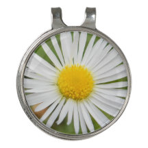 Daisy Golf Hat Clip and Ball Marker