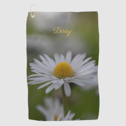 Daisy Golf Towel