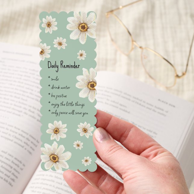 Daisy Green Daily Reminder Bookmarks (Hand)