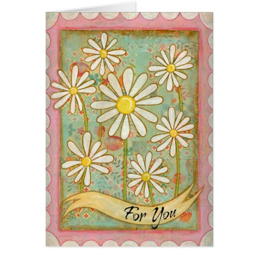 Daisy Greeting Card (Front)