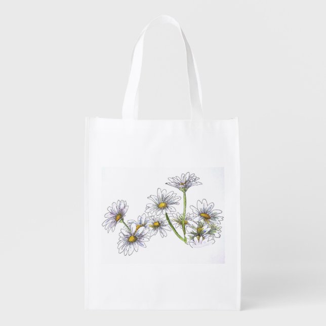 Daisy Grocery Bag (Front)