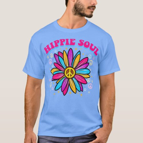 Daisy  Hippie Soul Cute Daisy Lover Gifts T_Shirt