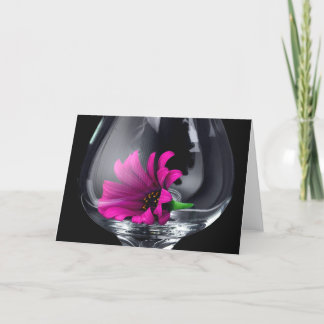 Daisy in a Glass BLANK CARD