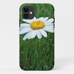 Daisy in grass iPhone 11 case