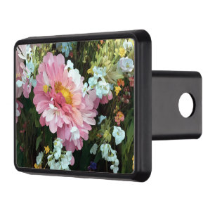 Daisy in Pink Hitch Cover