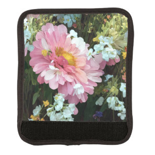 Daisy in Pink Luggage Handle Wrap