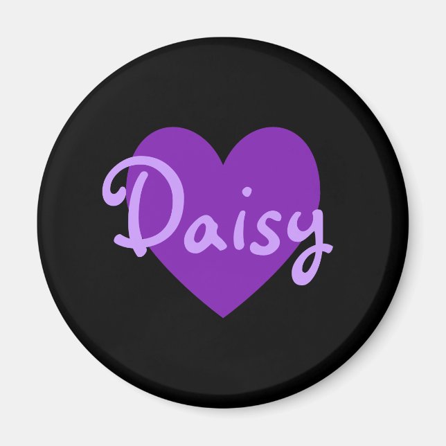 Daisy in Purple Magnet (Front)