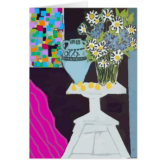 Daisy in Vase Cards (Front)
