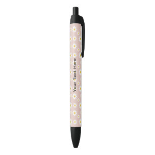 Daisy Ink Pens with Smile Faces