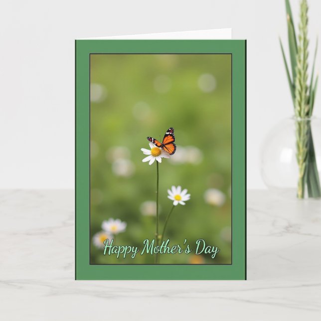 Daisy Insect Mothers Day Card (Front)