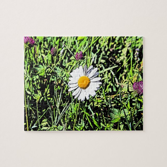 Daisy Jigsaw Puzzle (Horizontal)