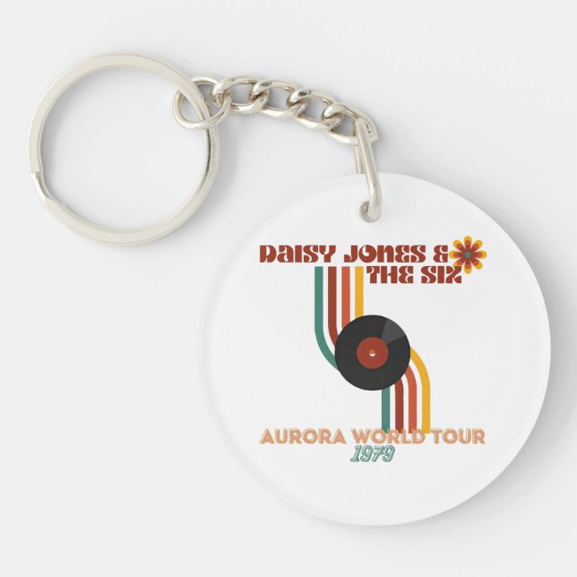 Daisy Jones The Six  Keychain (Front)