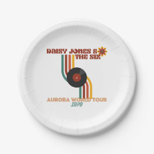 Daisy Jones The Six  Paper Plates