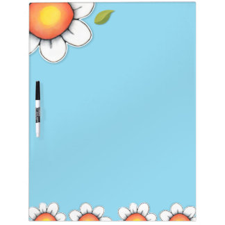Daisy Joy blue Dry Erase Board 22" x 16"
