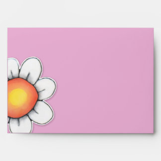 Daisy Joy pink A7 Card Envelope