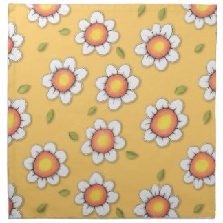Daisy Joy yellow Daisies Napkins