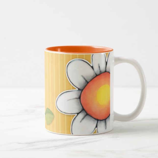 Daisy Joy yellow Mug (Right)