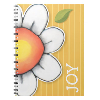 Daisy Joy yellow Notebook