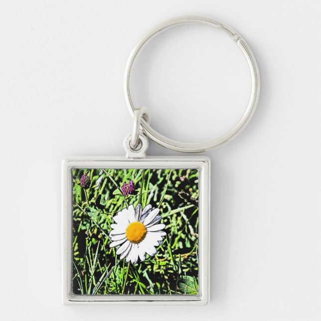 Daisy Keychain (Front)