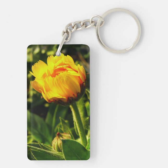 Daisy Keychain (Back)