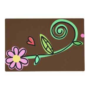 " DAISY" LAMINATED PLACEMAT. PLACEMAT