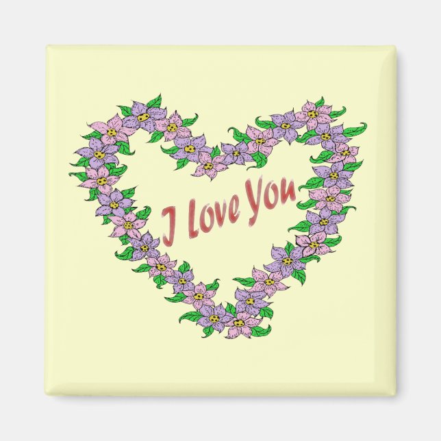 Daisy Love Magnet (Front)