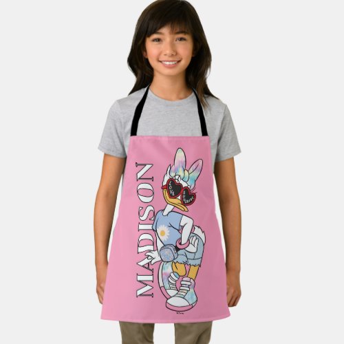 Daisy "Love Sunshine" Retro Sunglasses Graphic Apron
