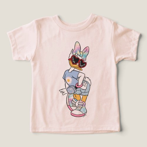 Daisy "Love Sunshine" Retro Sunglasses Graphic Toddler T-shirt