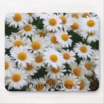 Daisy Lovers Mouse Pad by kkphoto1 at Zazzle