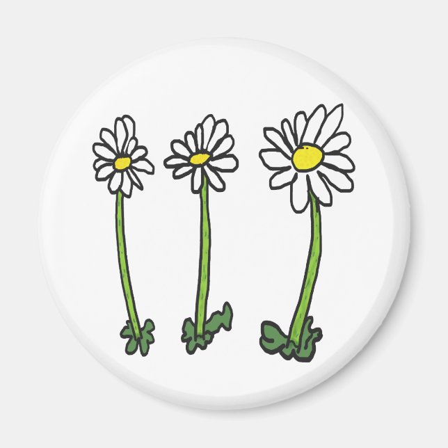 Daisy Magnet (Front)