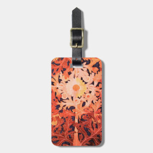 DAISY / MARGUERITE / MARGHERITA  ,Parchment Luggage Tag