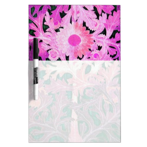 DAISY  MARGUERITE  MARGHERITApinkblackwhite Dry_Erase Board