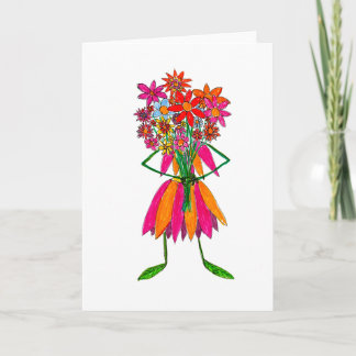 Daisy May Blank Greeting Card