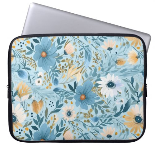 Daisy Meadow Design Laptop Sleeve