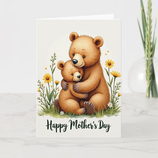 Daisy Meadow Mothers Day Card (Front)