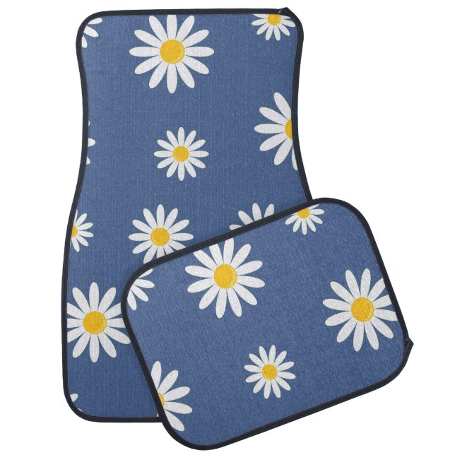 Daisy Meadows Blue Car Floor Mat (Set)
